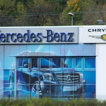 Clear Focus One Way Vision - AutoVue & PromoVue - Ball & Doggett